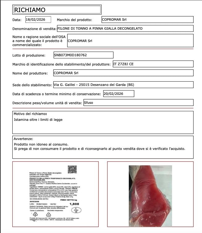 L’avviso sul sito del ministero