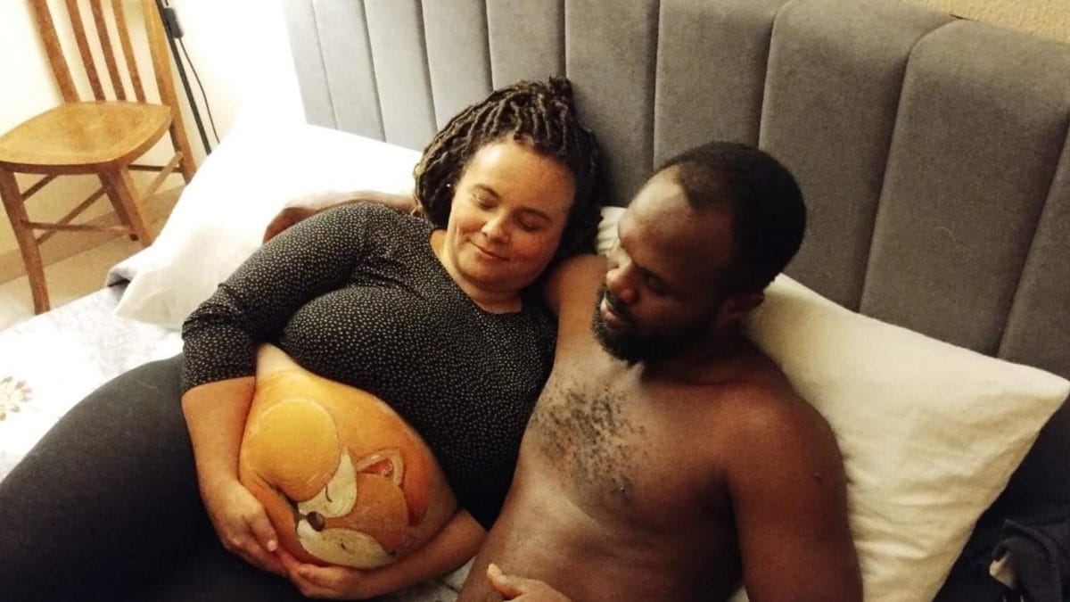 Rosa Vespa col marito