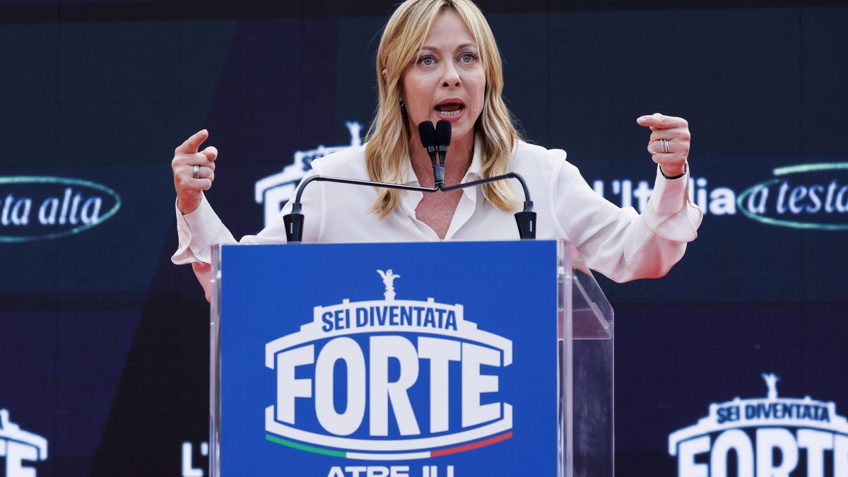 Giorgia Meloni, discorso conclusivo di Atreju 2025