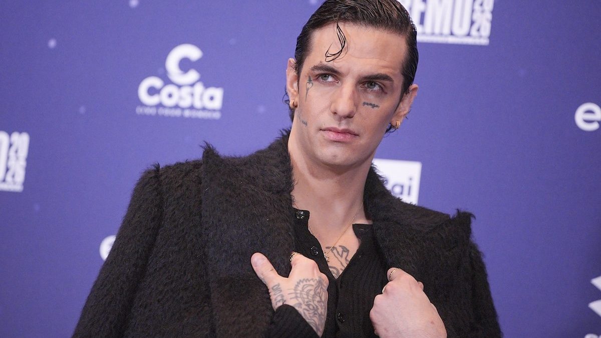 Achille Lauro a Sanremo 2026 – ph Marco Alpozzi