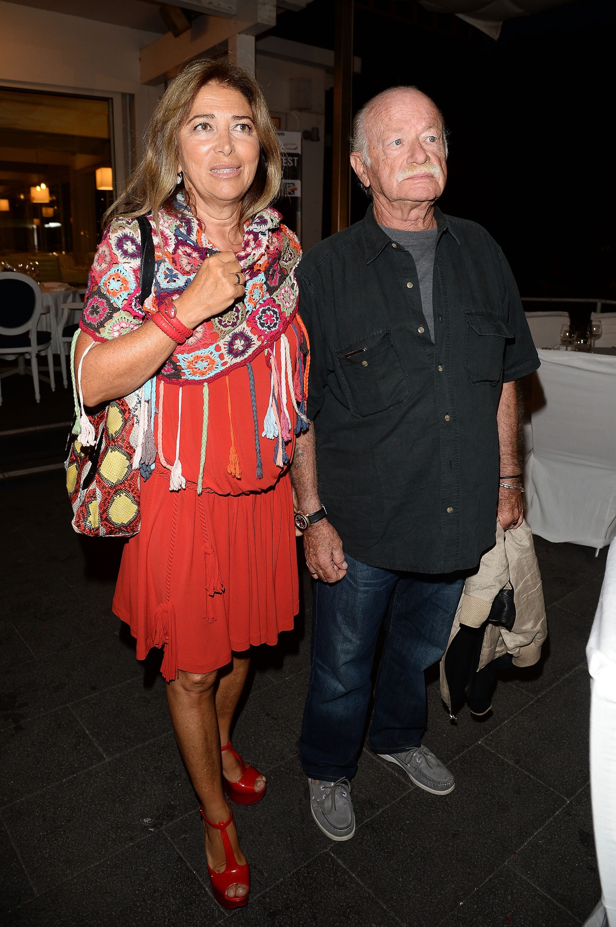 Gino Paoli e sua moglie Paola Penzo