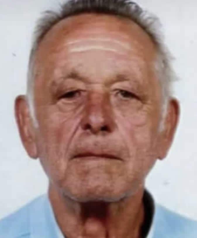 Giuseppe Caddia, 83 anni.