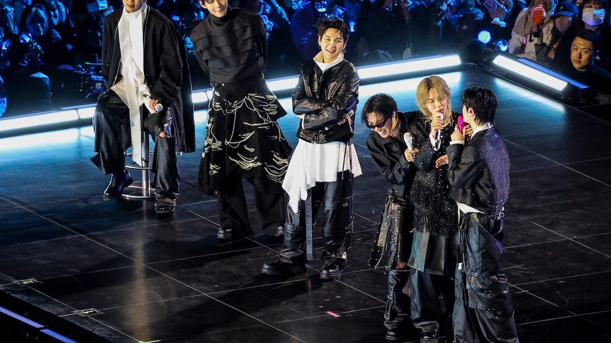 Il ritorno in concerto dei BTS – Kim Hong–Ji:Pool Photo via AP