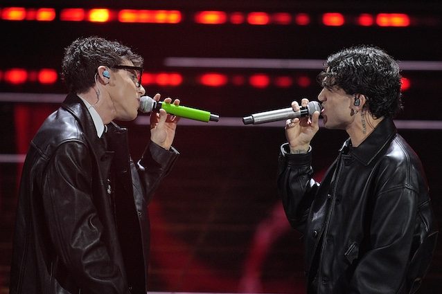 LDA e Aka7even a Sanremo 2026 – ph Marco Alpozzi