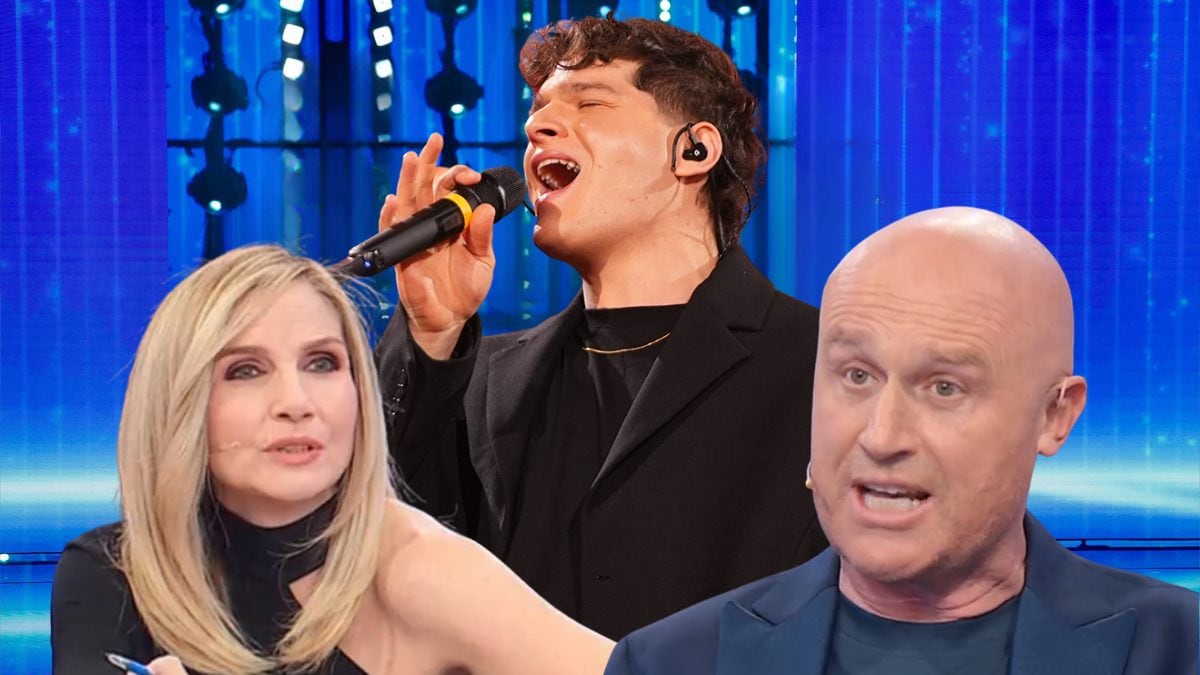 Lorella Cuccarini, Michele Ballo e Rudy Zerbi, via Amici 25