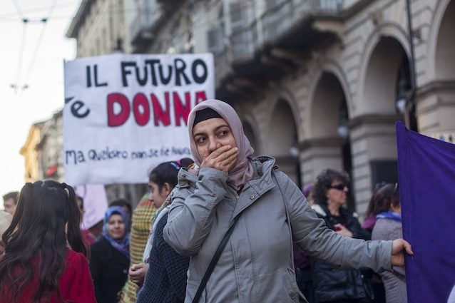 Manifestazione per la Giornata internazionale della donna – ph Mauro Ujetto:NurPhoto via Getty Images