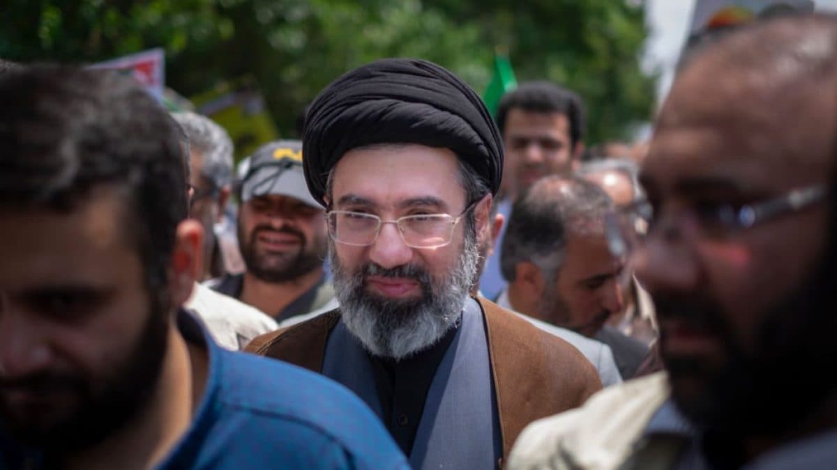 Mojtaba Khamenei in una foto del 2019 (Getty).