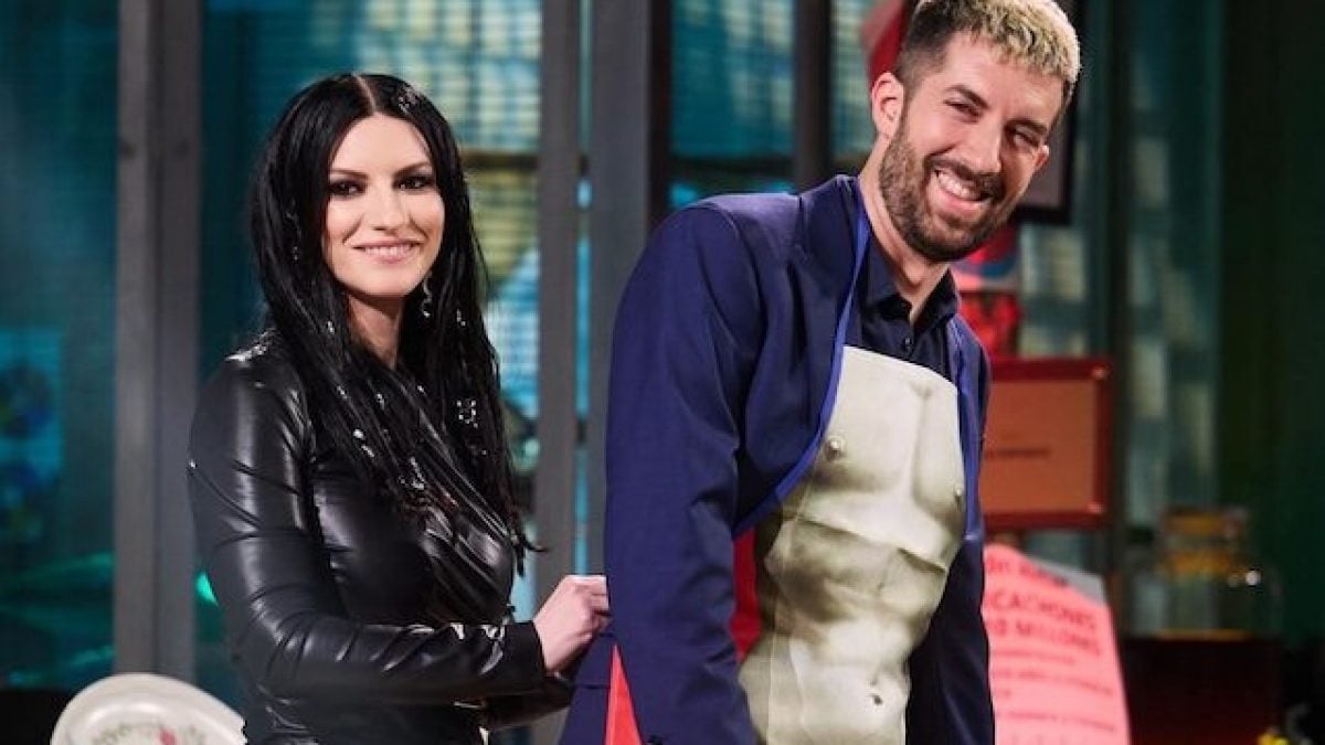 Laura Pausini alla tv spagnola