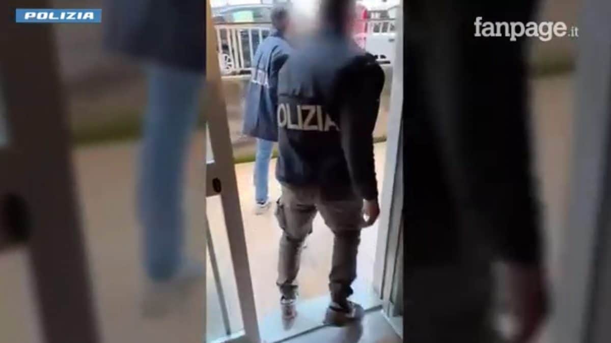 L’operazione di Polizia a Catania per l’arresto di Maurizio Motta, esponente del clan Mazzei