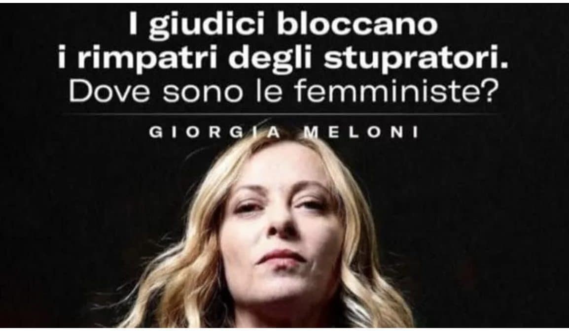 FdI pubblica un post per il referendum con Meloni contro i giudici: "Aiutano gli stupratori". Poi lo toglie