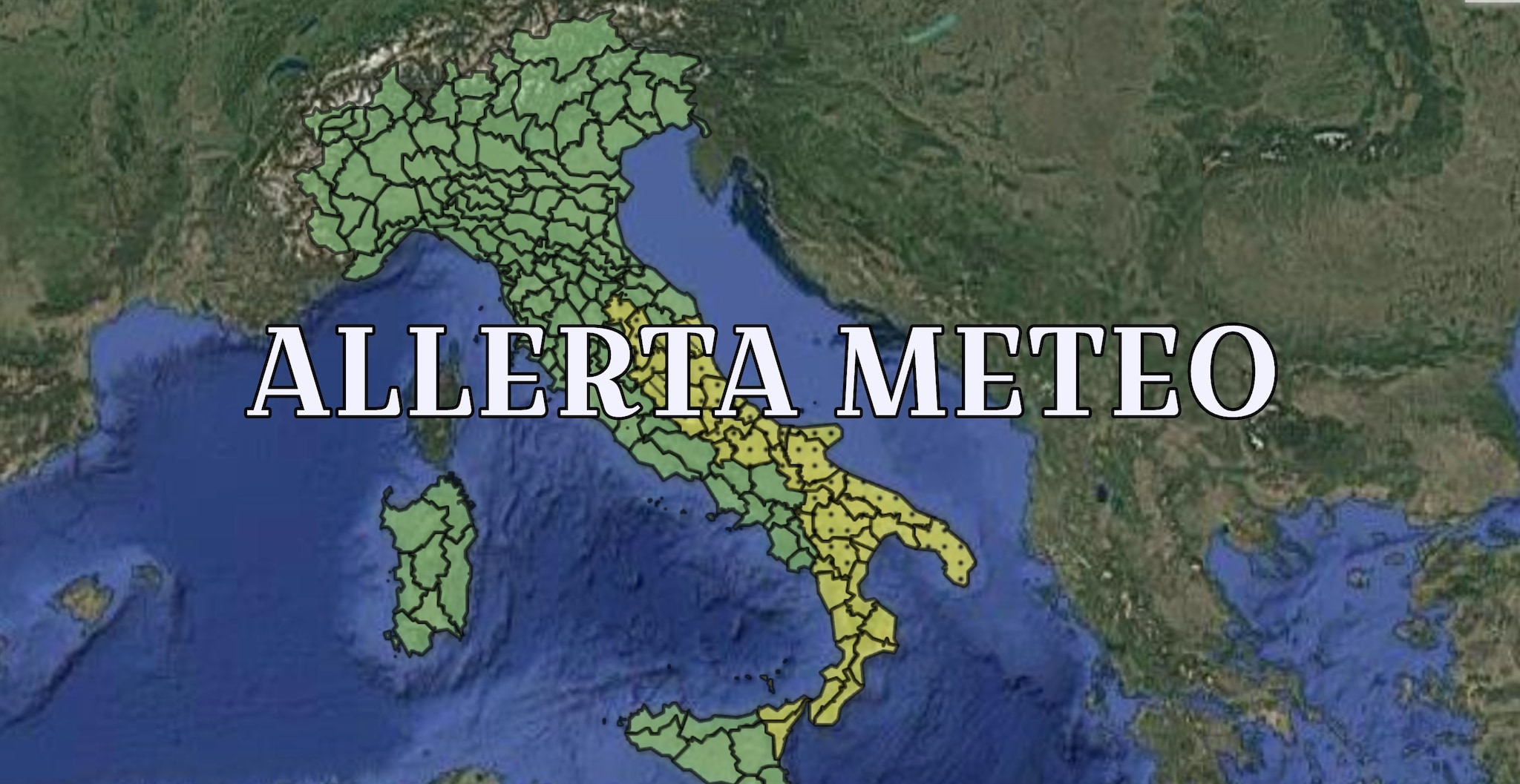 Maltempo, allerta meteo gialla per temporali domani mercoledì 18 marzo: le regioni a rischio