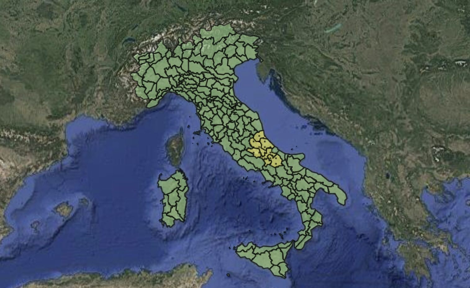 Foto Protezione Civile.