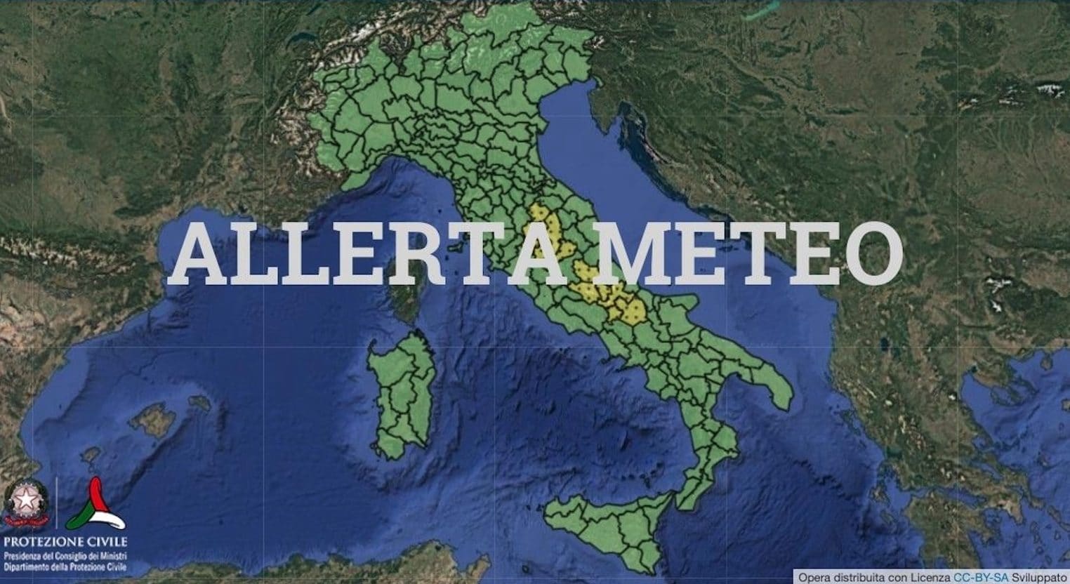 Maltempo, allerta meteo gialla per temporali domani 11 marzo: le regioni a rischio
