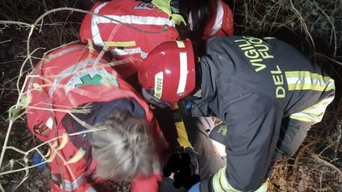 Le operazioni di soccorso.