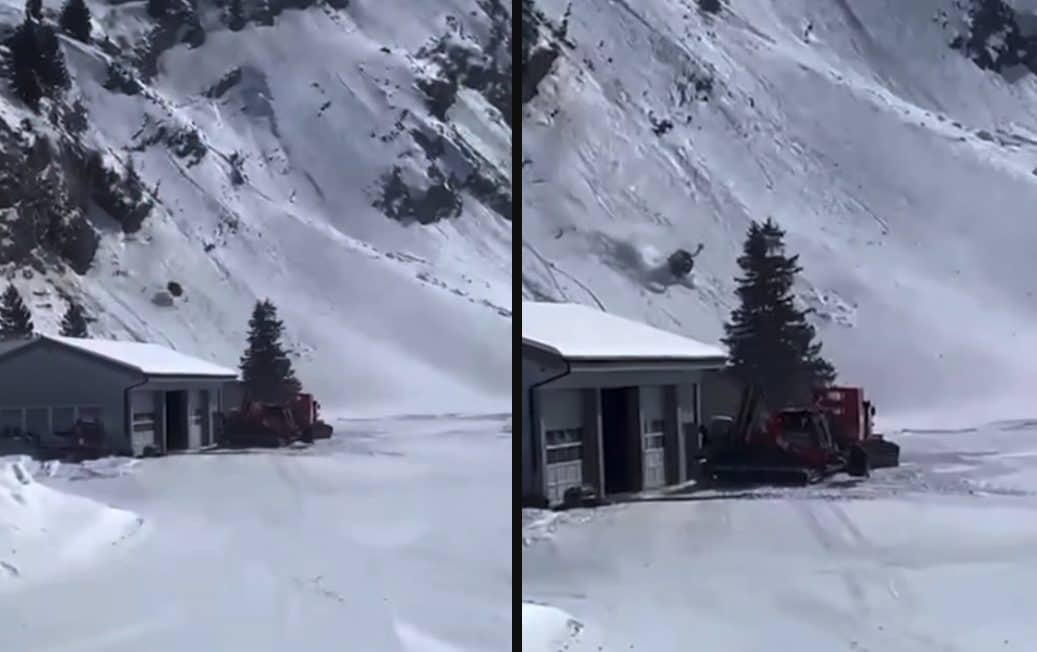 Il vento è troppo forte: cabinovia precipita in Svizzera, un ferito. Il video dell'incidente a Engelberg