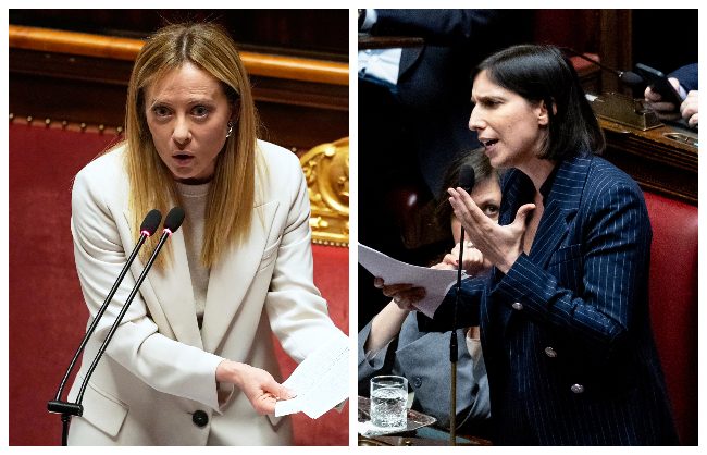 Meloni cerca il dialogo sulla guerra: "Da opposizione solo insulti", Schlein: "Ci siamo ma posi la clava"