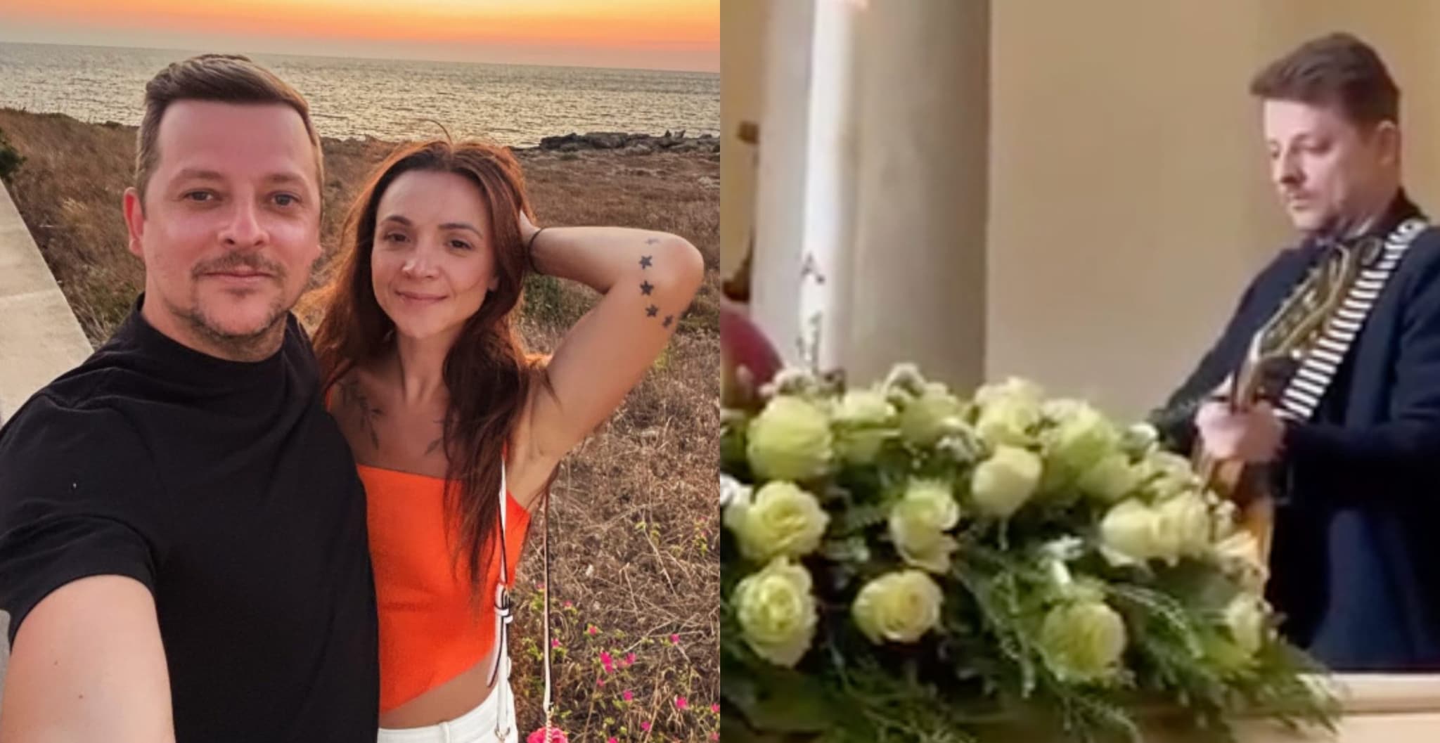 Muore per una malattia fulminante, il marito suona al funerale la loro canzone: "Ci ha sempre dato forza"