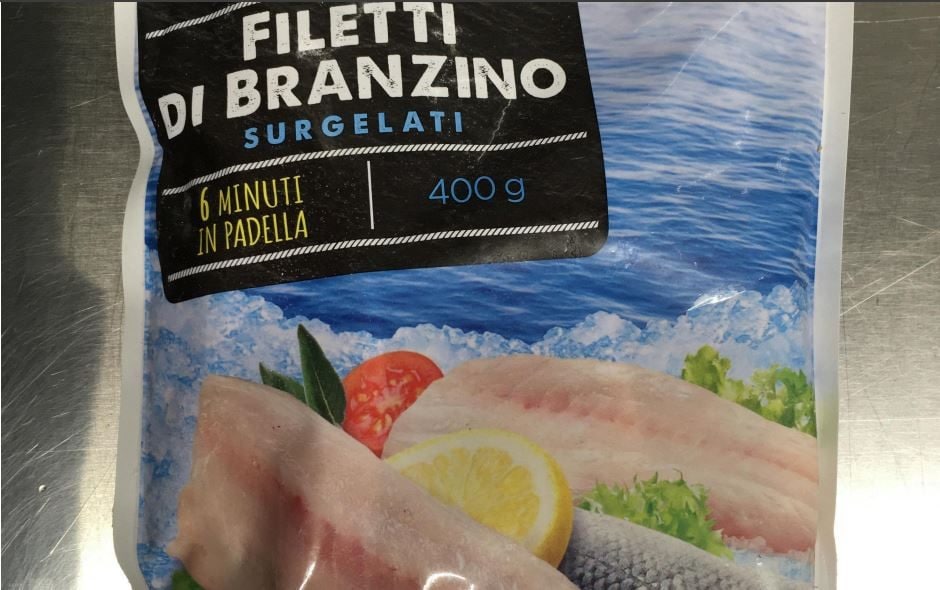 Filetti di branzino surgelati richiamati per corpi estranei: l'avviso del Ministero della salute