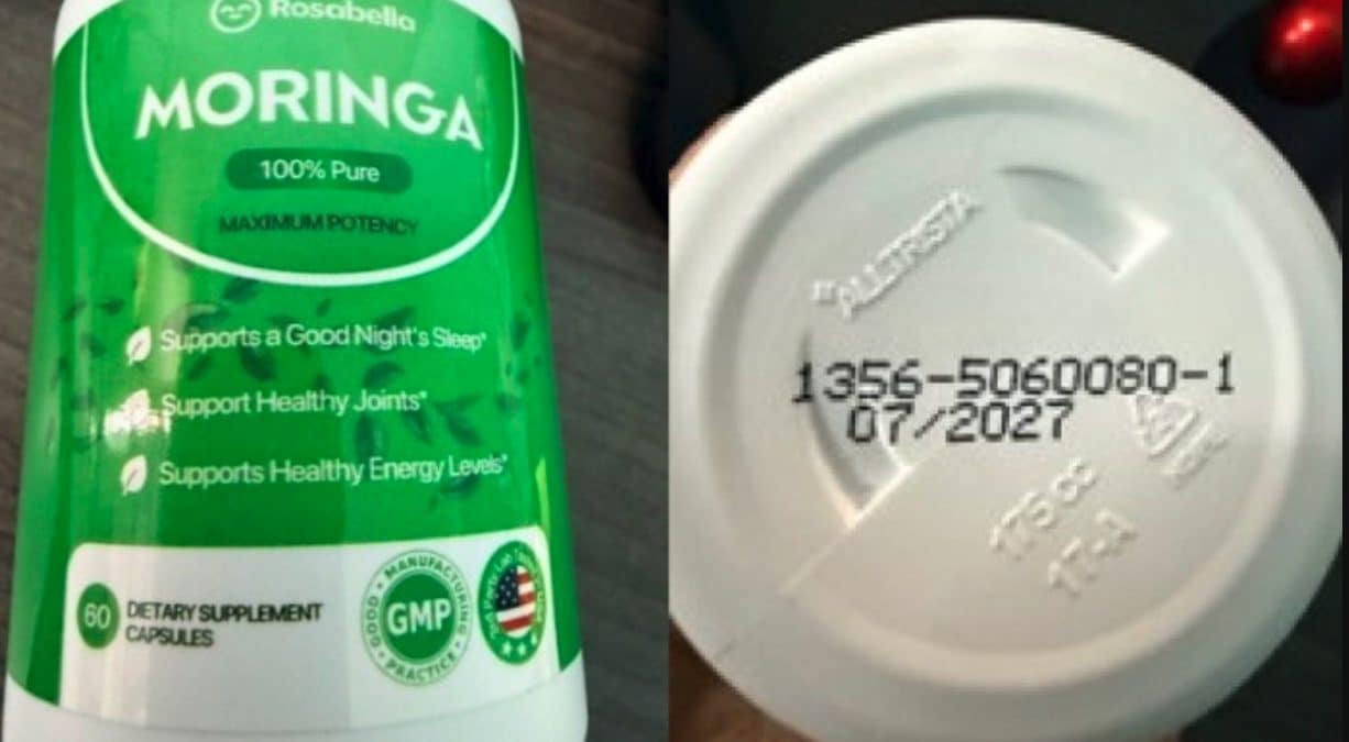 L’integratore oggetto del richiamo