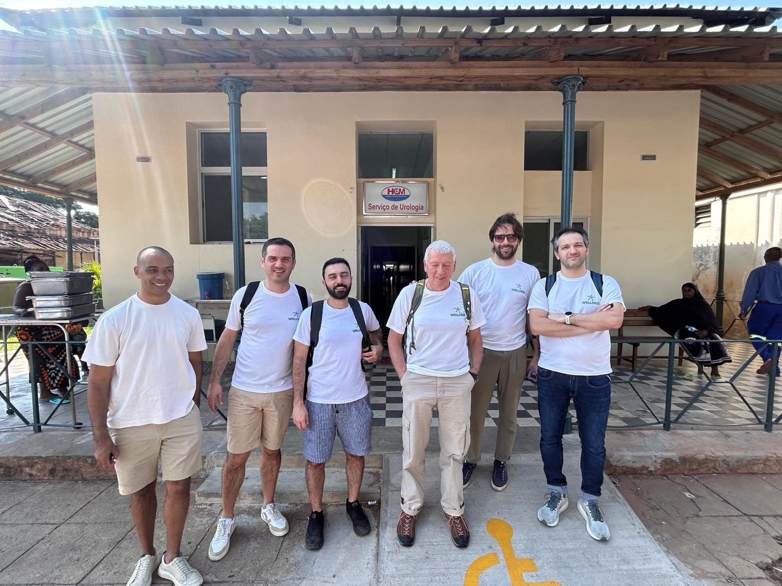 Il gruppo di medici italiani rimasti bloccati a Maputo, in Mozambico, dopo l’attacco di Usa e Israele all’Iran (due di loro sono riusciti a ripartire).