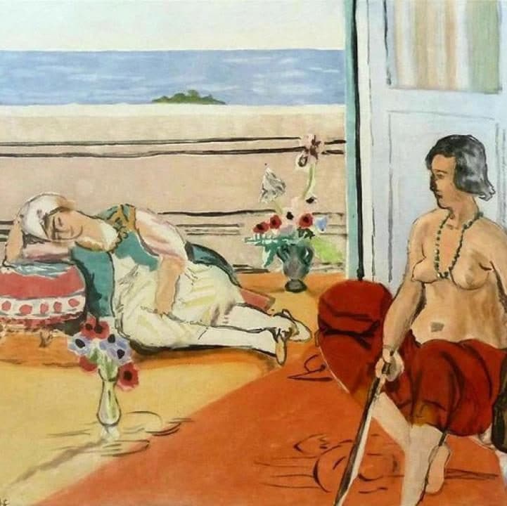“Odalisca sulla terrazza” di Henri Matisse