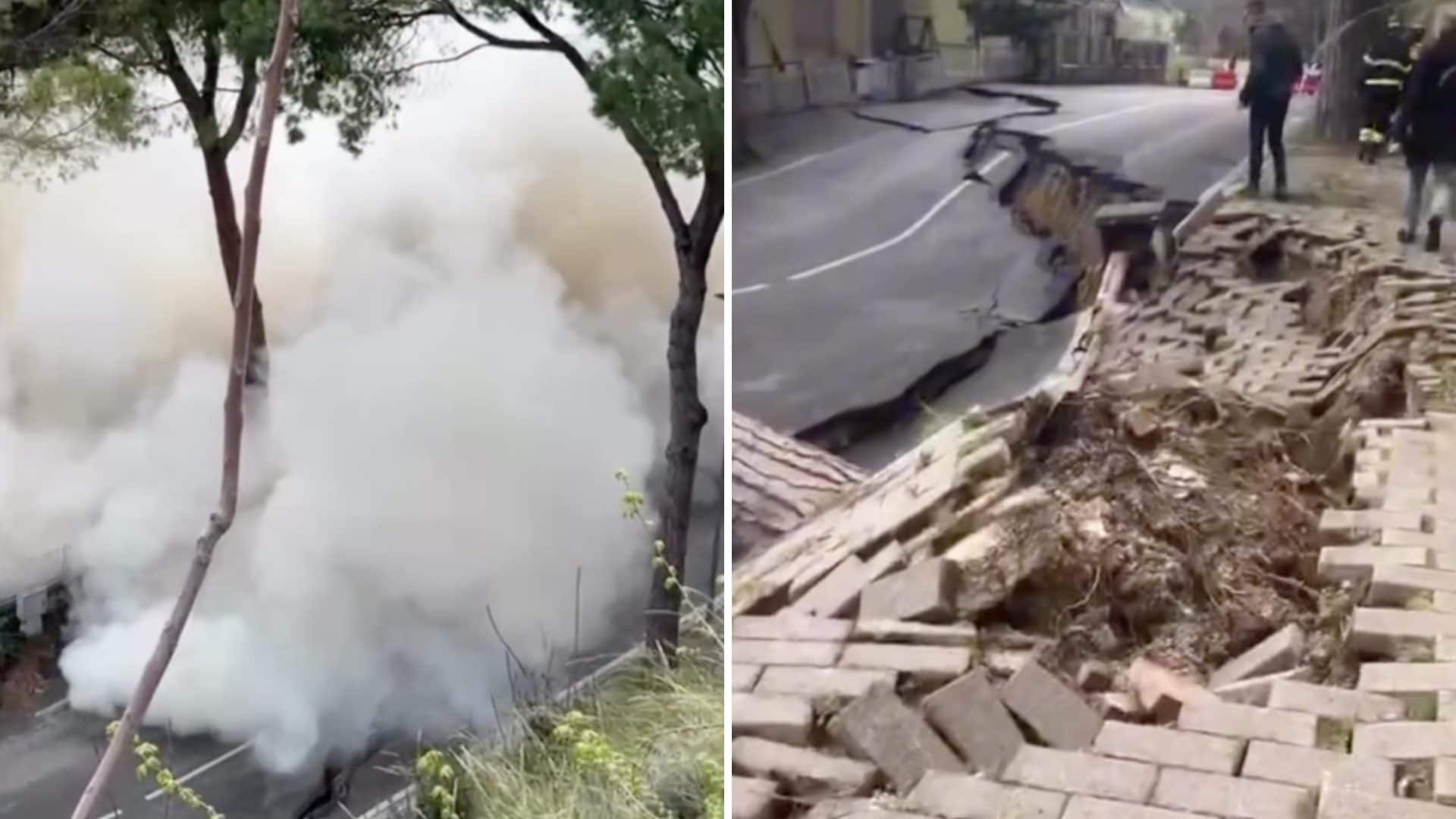 Frana a Silvi, la vicesindaca: "Tutto è crollato in 24 ore, mai successo in Abruzzo. Danni per milioni di euro"