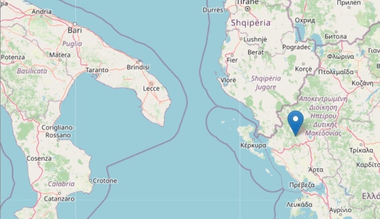 Terremoto di magnitudo 5.5 in Grecia: danni e black out, scossa avvertita in tutta la Puglia