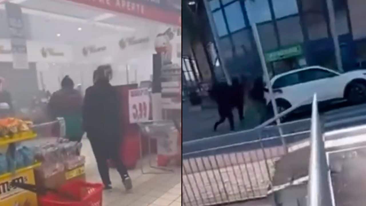 Rapina in gioielleria con mazze e bastoni a Calenzano: il colpo nel centro commerciale ripreso in un video