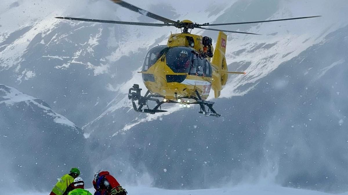Il Soccorso Alpino è intervenuto con elicottero in Val Ridanna