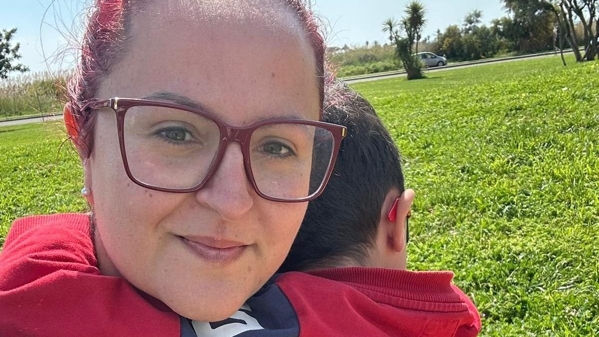 Virginia Massa e il piccolo Federico