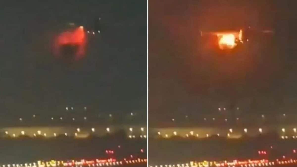 Il momento dell’esplosione