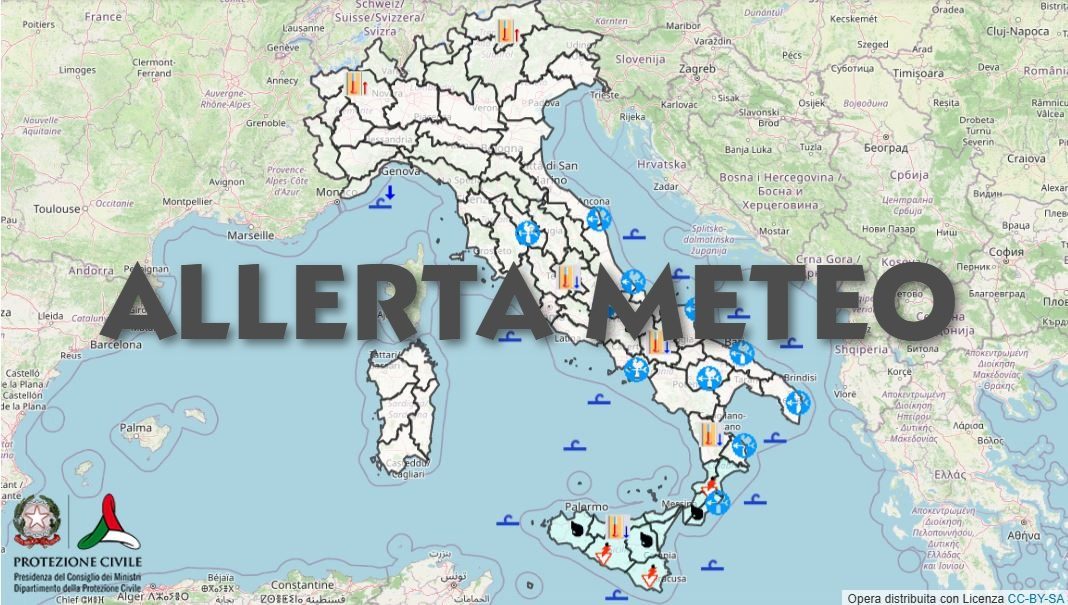 Maltempo, allerta meteo gialla domani 1 maggio 2026 per temporali e vento forte: le regioni colpite