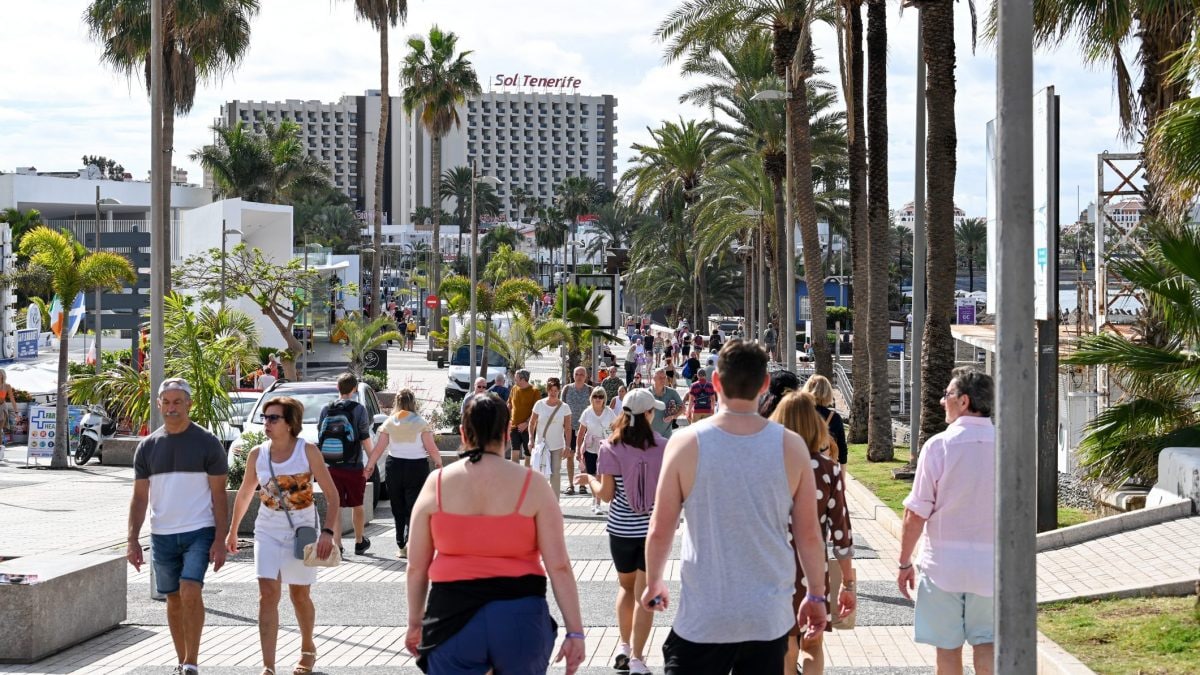 La zona di Tenerife dove è avvenuto il presunto incidente