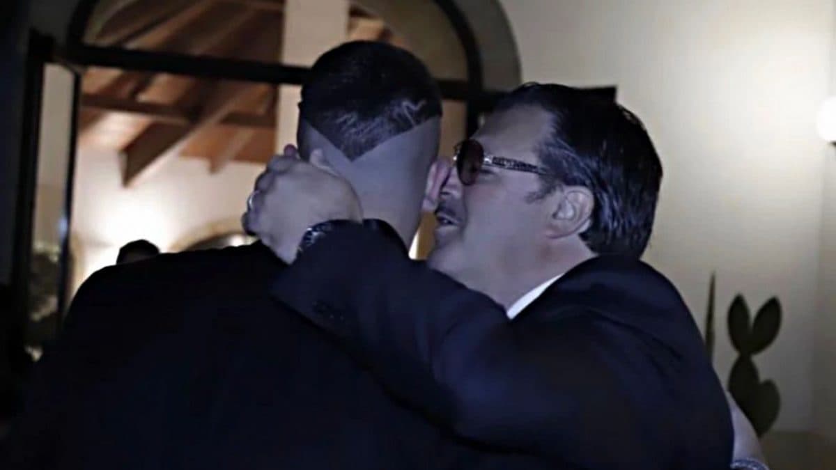 La foto pubblicato dal consigliere Dino Basile che ha perso il figlio in un incidente.