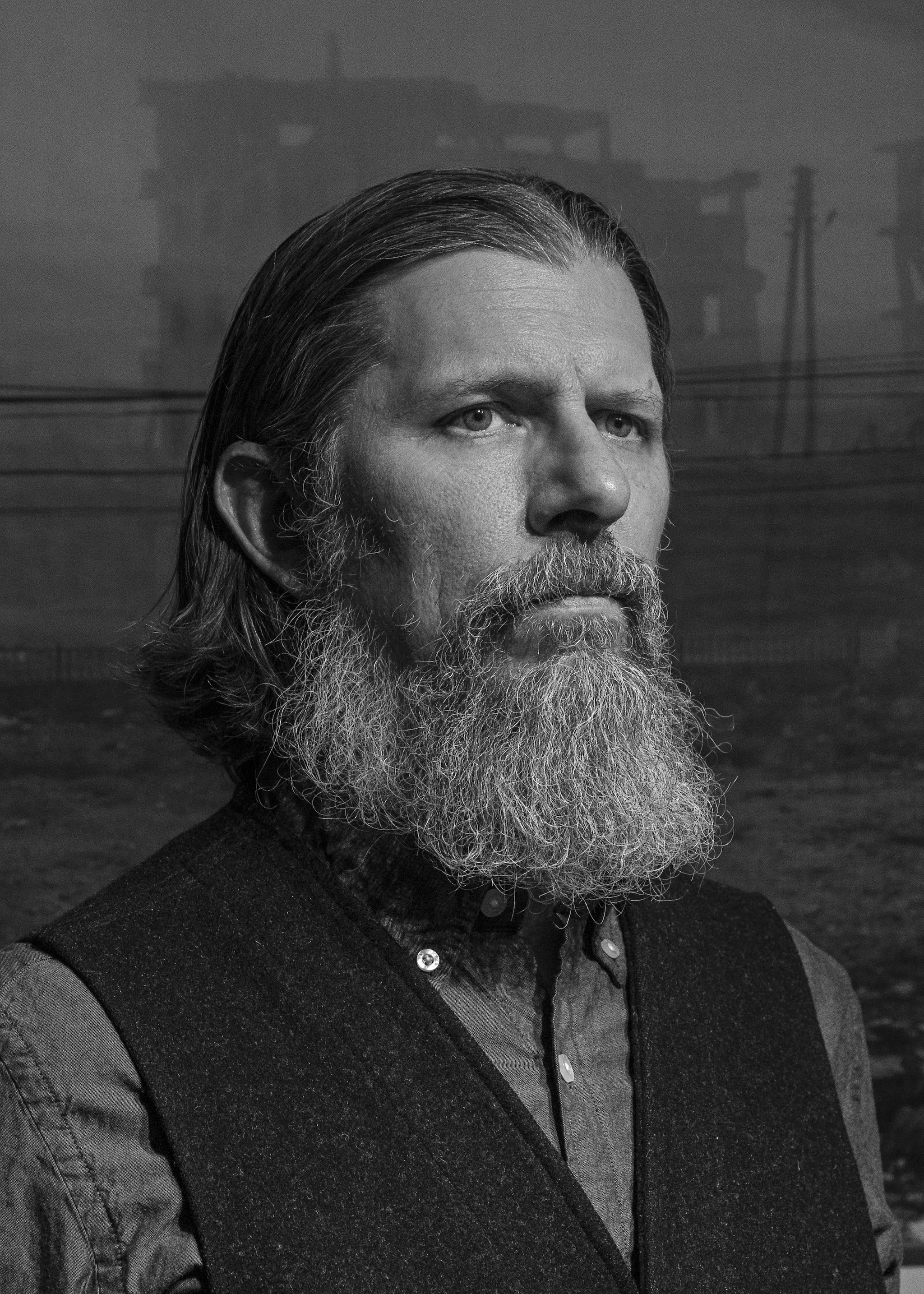 Victor J. Blue, autoritratto.