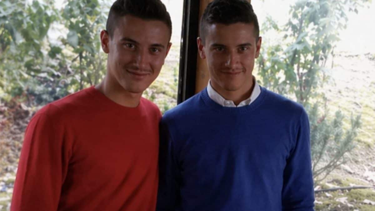 I due gemelli Giacomo e Francesco Fierloni.