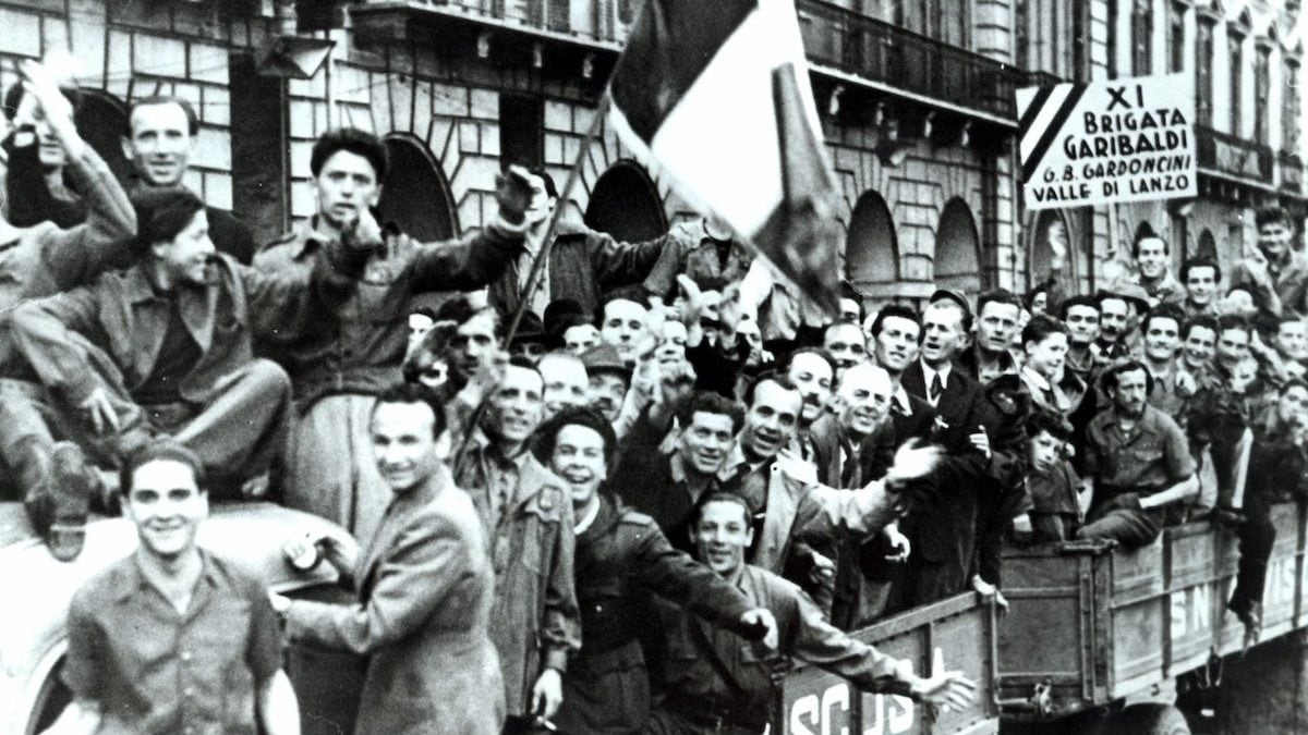 La Liberazione a Torino nel 1945 (LaPresse)