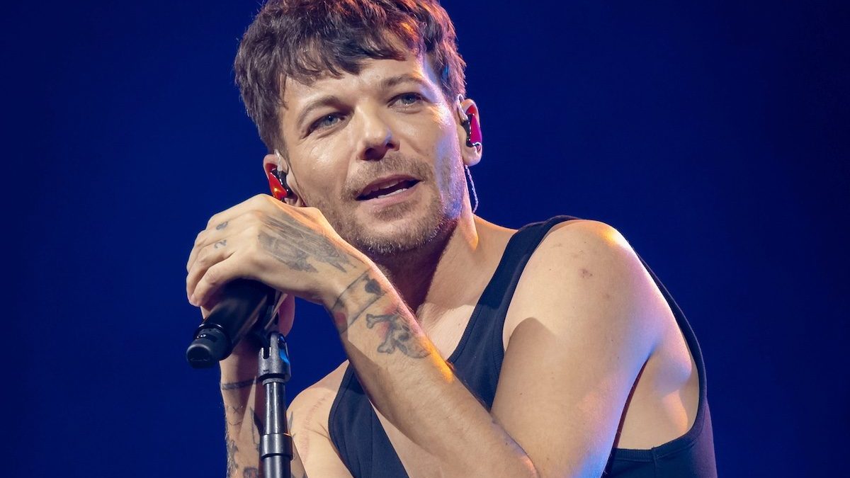Louis Tomlinson in concerto – ph Frank Hoensch:Redferns