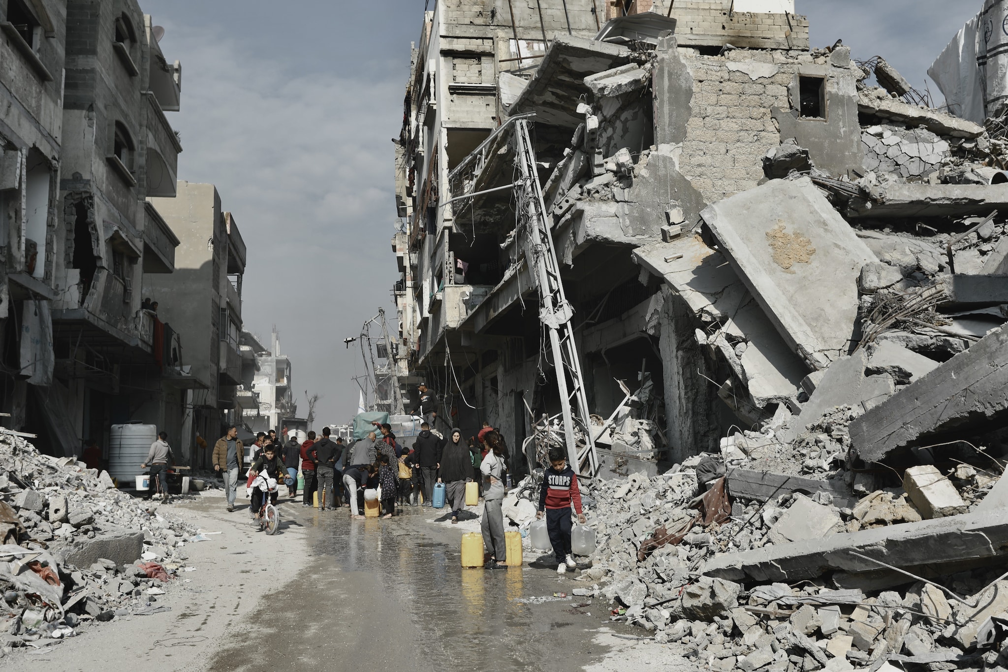 La crisi idrica nella Striscia di Gaza. Foto di Nour Alsaqqa/MSF