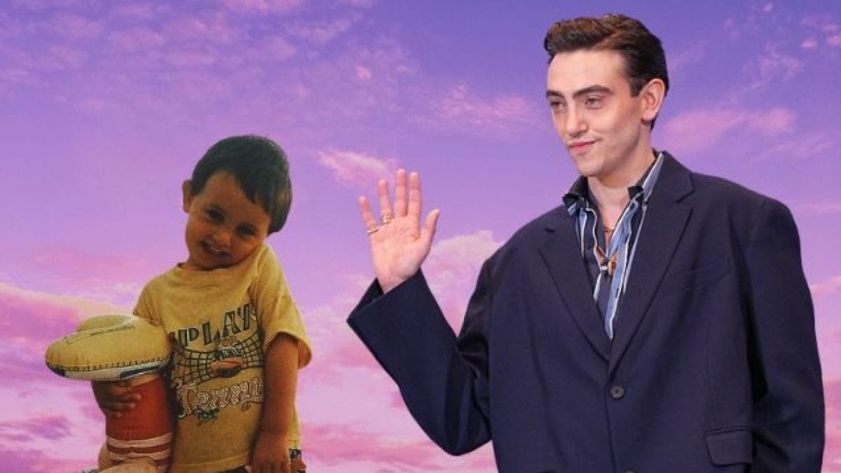 Michele Bravi da adulto e da bambino