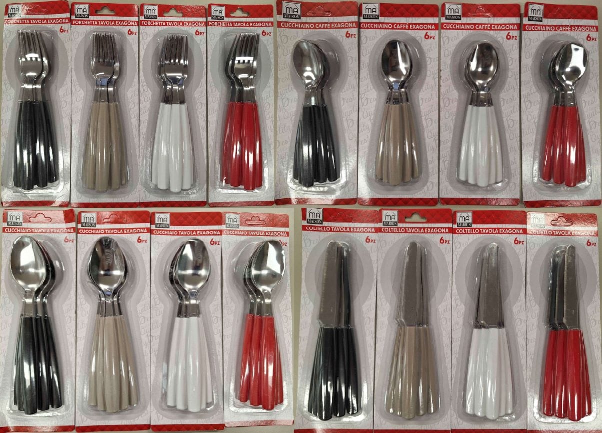 Ritirati dal mercato coltelli, forchette e cucchiai: cromo superiore ai limiti. Il Ministero: "Non usateli"