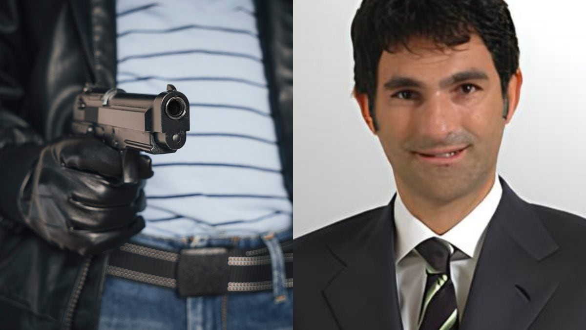 A destra, l’ex senatore leghista Alberto Filippi.