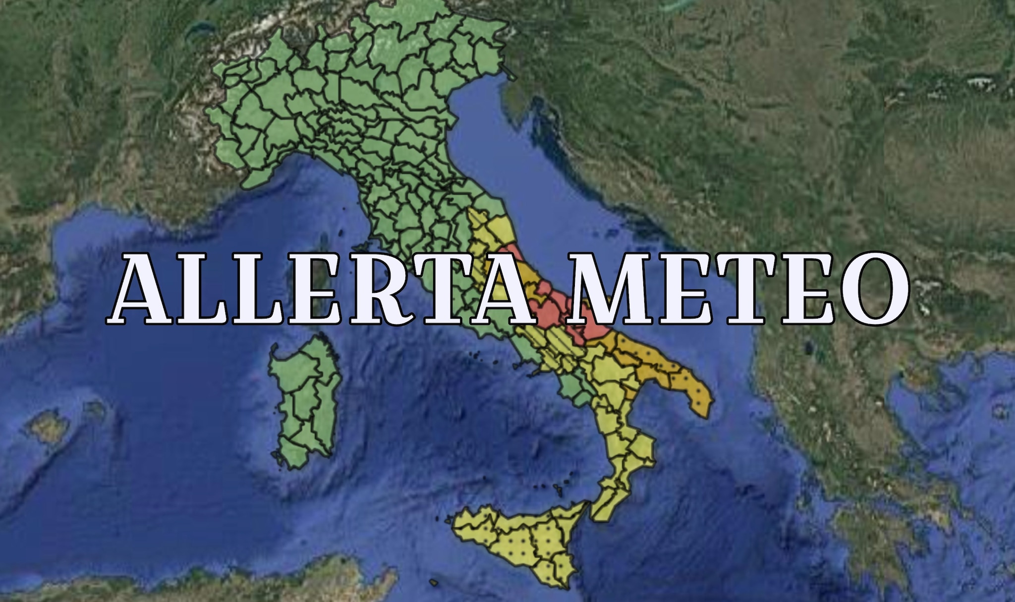 Scuole chiuse per maltempo e allerta meteo rossa in Abruzzo, Molise e Puglia domani 2 aprile: l’elenco dei comuni