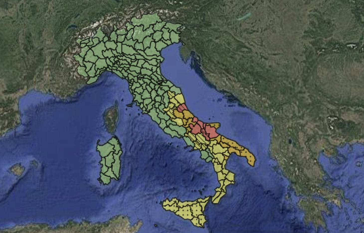 Immagine Protezione Civile.