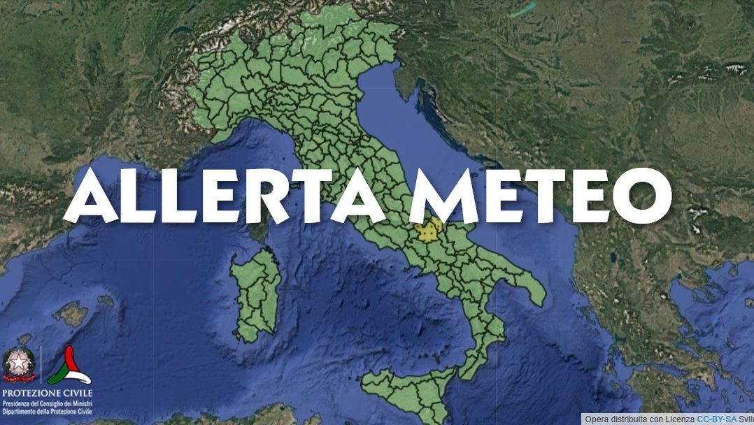 Maltempo, allerta meteo gialla domani 20 aprile in Molise per rischio temporali: le zone colpite