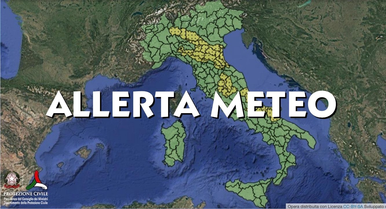 Maltempo, allerta meteo gialla oggi 21 aprile 2026 per temporali: le regioni colpite