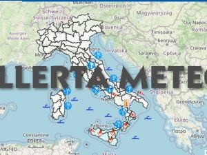 Maltempo, allerta meteo gialla domani 23 aprile 2026 per temporali e vento forte: le regioni colpite