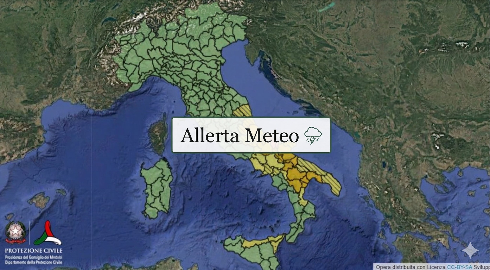 Maltempo, allerta meteo rossa, arancione e gialla domani 3 aprile 2026 per temporali: le regioni colpite