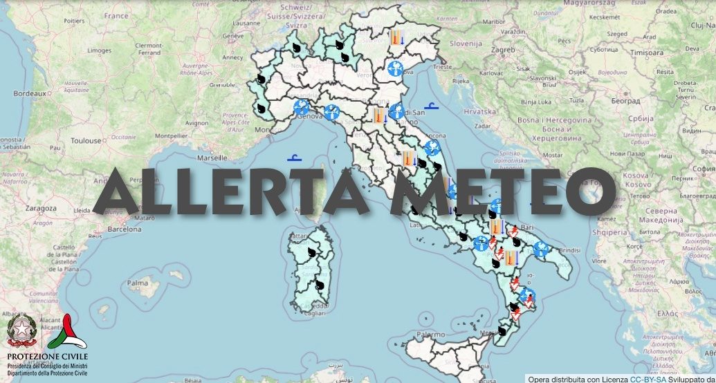 Maltempo, allerta meteo gialla domani 30 aprile 2026 per temporali: le regioni colpite