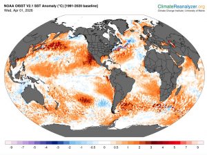 Clima, allarme di Betti (CNR): “Oceani caldi e arriva il Super Niño, il mondo non ha mai visto nulla di simile”